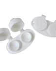 Contact Lens Cases, White, 50/bag