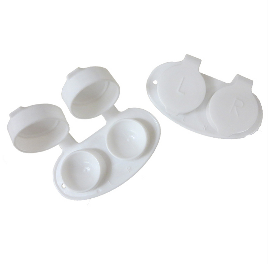 Contact Lens Cases, White, 50/bag